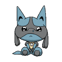 Sad Pokemon Sticker