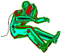 Art Robot Sticker by badblueprints