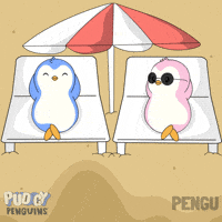 Spring Break Love GIF by Pudgy Penguins