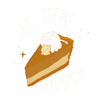 Autumn Pumpkin Sticker