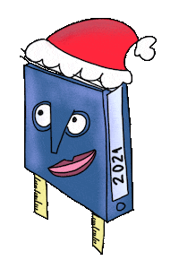 Bored Christmas Sticker