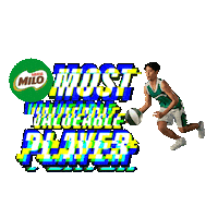 Level Up Basketball Sticker by MILO Indonesia