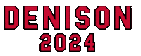 Bigred Sticker by Denison University