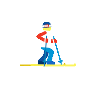 Apres Ski Snow Sticker by RDS 100% Grandi Successi