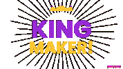 The Best King Sticker by bonuz