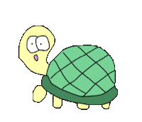 pocchan animal turtle 動物 カメ Sticker