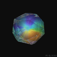 pislices loop rainbow 3d trippy GIF