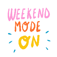 Chill Weekend Sticker