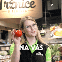 Apple Here You Go GIF by Albert Česká republika