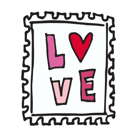 Valentines Day Love Sticker by Darcy Miller