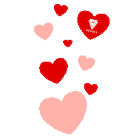 Valentines Day Hearts Sticker by Virgin Voyages