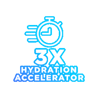 SOSHYDRATION sos stopwatch sos hydration worlds fastest hydration Sticker