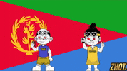Horn Of Africa Flag GIF by Zhotcita