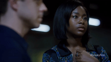 season 2 eyeroll GIF by Sneaky Pete