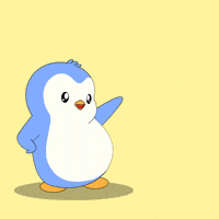 Happy New Year Penguin GIF by Pudgy Penguins