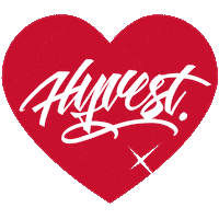 hyvest love heart red liebe Sticker