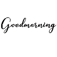 Text Morning Sticker