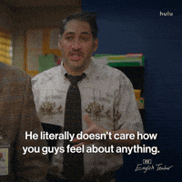 Who Cares Fx Networks GIF by English Teacher FX