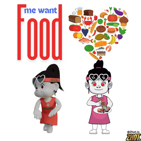 Starving Feed Me GIF by Zhotcita