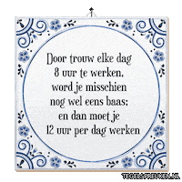 Focus Teamwork Sticker by Tegelspreuken.nl