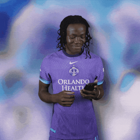 Soccer Phone GIF by Orlando Pride