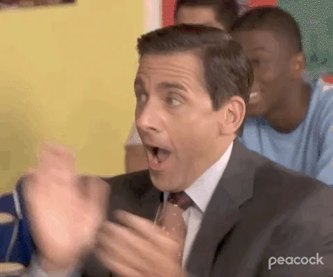 Excited Season 6 GIF by The Office - Find & Share on GIPHY