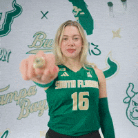 South Florida Volleyball GIF by USF Athletics