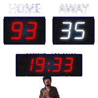 35 Away Sticker