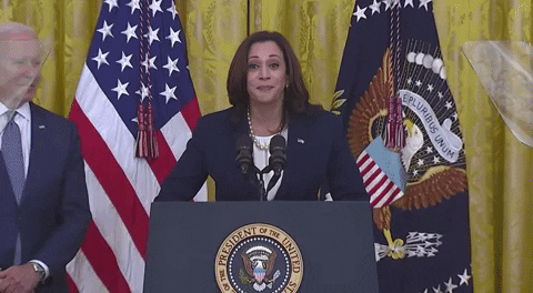 Happy Kamala Harris GIF by GIPHY News
