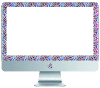 apple mac Sticker