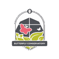 Clifton Hill Butterfly Sticker by Niagara Parks
