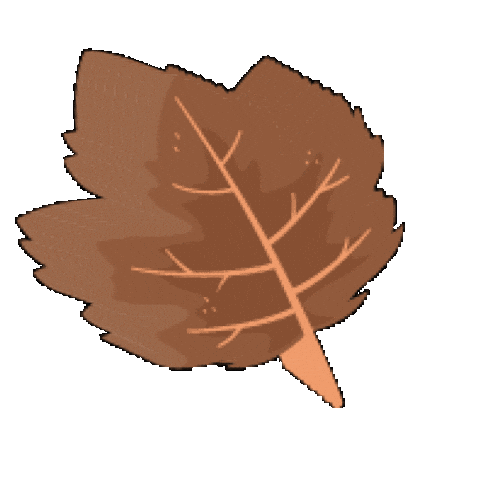 Autumn Leave Sticker by Gioelia Cremeria