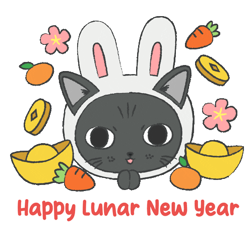 Happy New Year Sticker