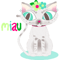 cat lady Sticker