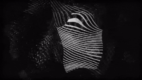 mesmerizing black and white GIF by ADWEEK