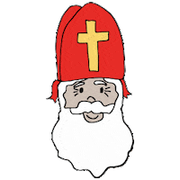 Sinterklaas Sticker by Leonie van Zonneveld