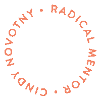 cindynovotny cindy novotny radical mentor Sticker