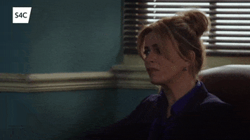 bored get up GIF by S4C