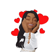 Cute Girl Sticker