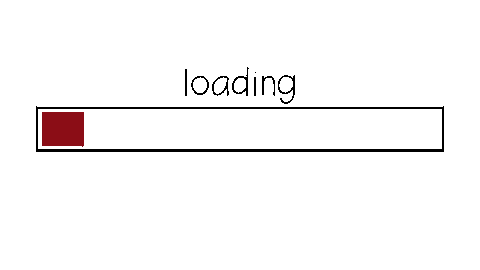 Loading Minimalist Sticker