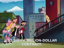 hey arnold nicksplat GIF
