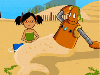 Summer Beach GIF by BrainPOP