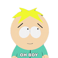 Excited Oh Boy Sticker by South Park
