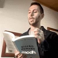 Book Read GIF by Mi Carta Diseño Humano