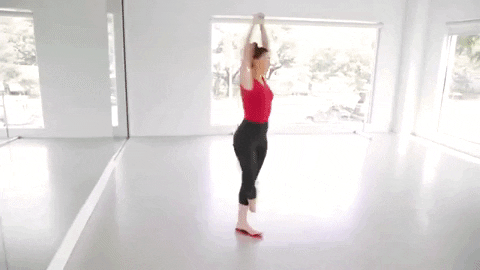 victoriakuglin giphygifmaker dancing fitness ballet GIF