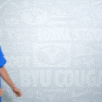 Sassy Hair Flip GIF by BYU Cougars