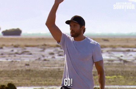 go GIF by Australian Survivor