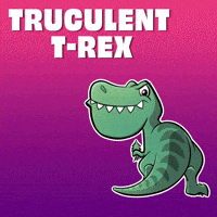Come At Me T Rex GIF by VeeFriends
