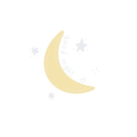 Good Night Star Sticker