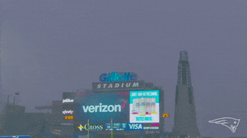 Gillette Stadium Football GIF by New England Patriots
